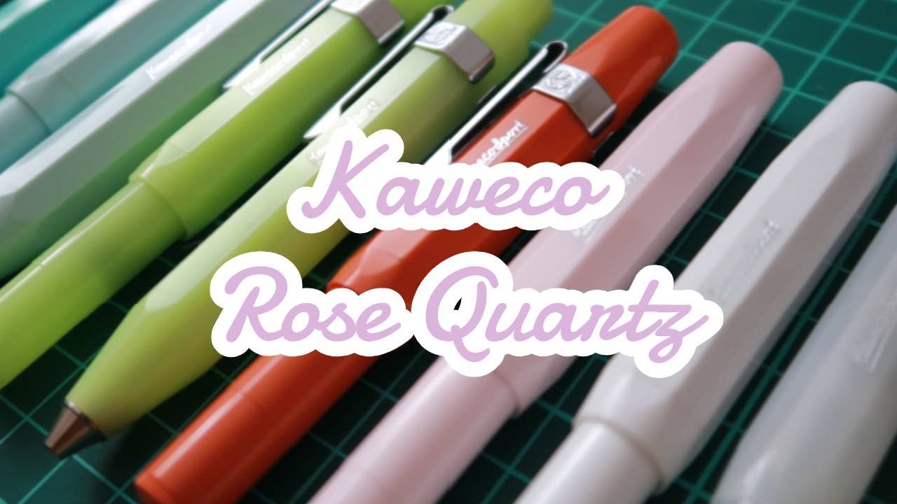 First Impressions: Kaweco Rose Quartz