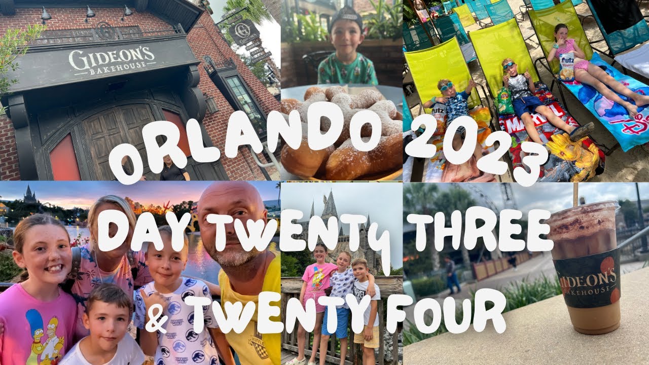 Orlando 2023 - Day 23 & 24 | Port Orleans | Disney Springs | Volcano Bay | Islands of Adventure