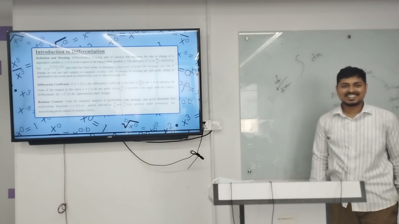Calculus | Differenciation | Lec-01| BBA | Fahim Ahmad | University of Scholars