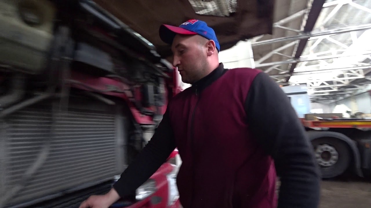 Подготовка и установка лобового стекла на Renault Premium. Часть 1.