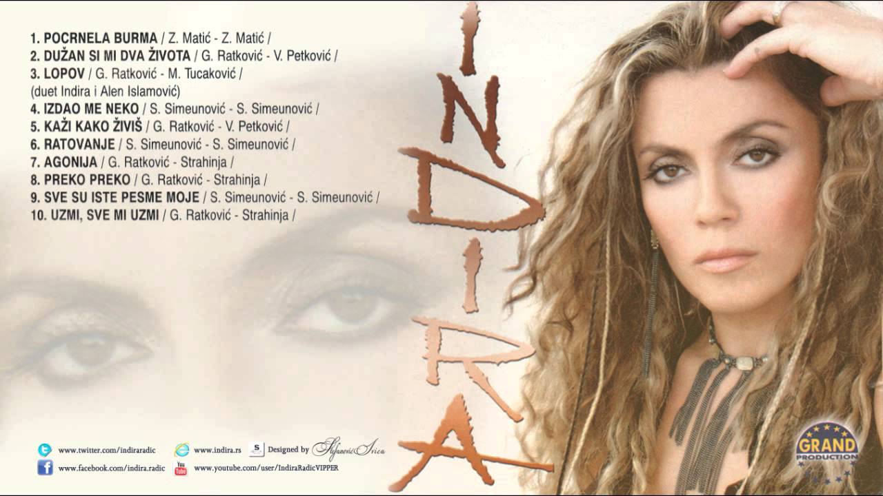 INDIRA RADIC - POCRNELA BURMA (AUDIO 2002)