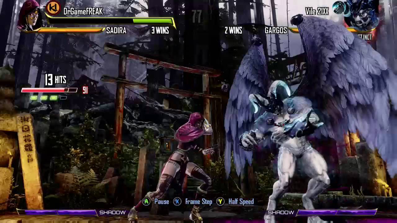 Killer Instinct online ranked sadira vs gargos part 3