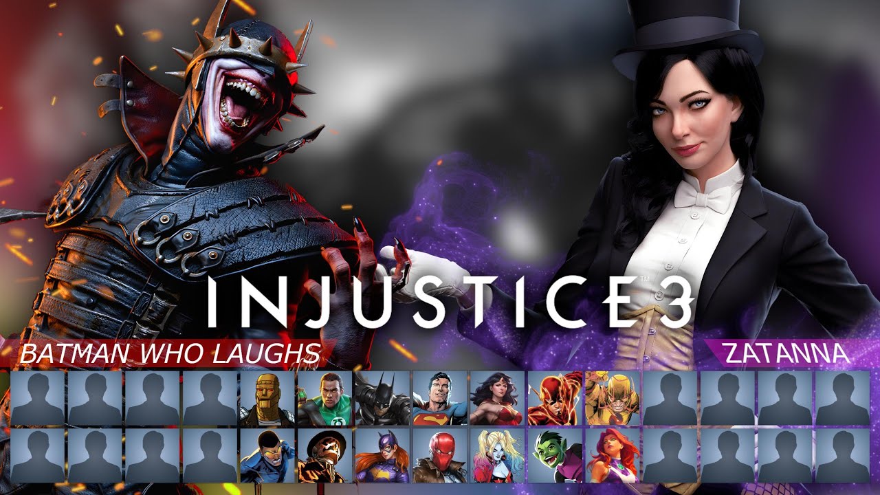 Injustice 3: Полный список желаемых персонажей