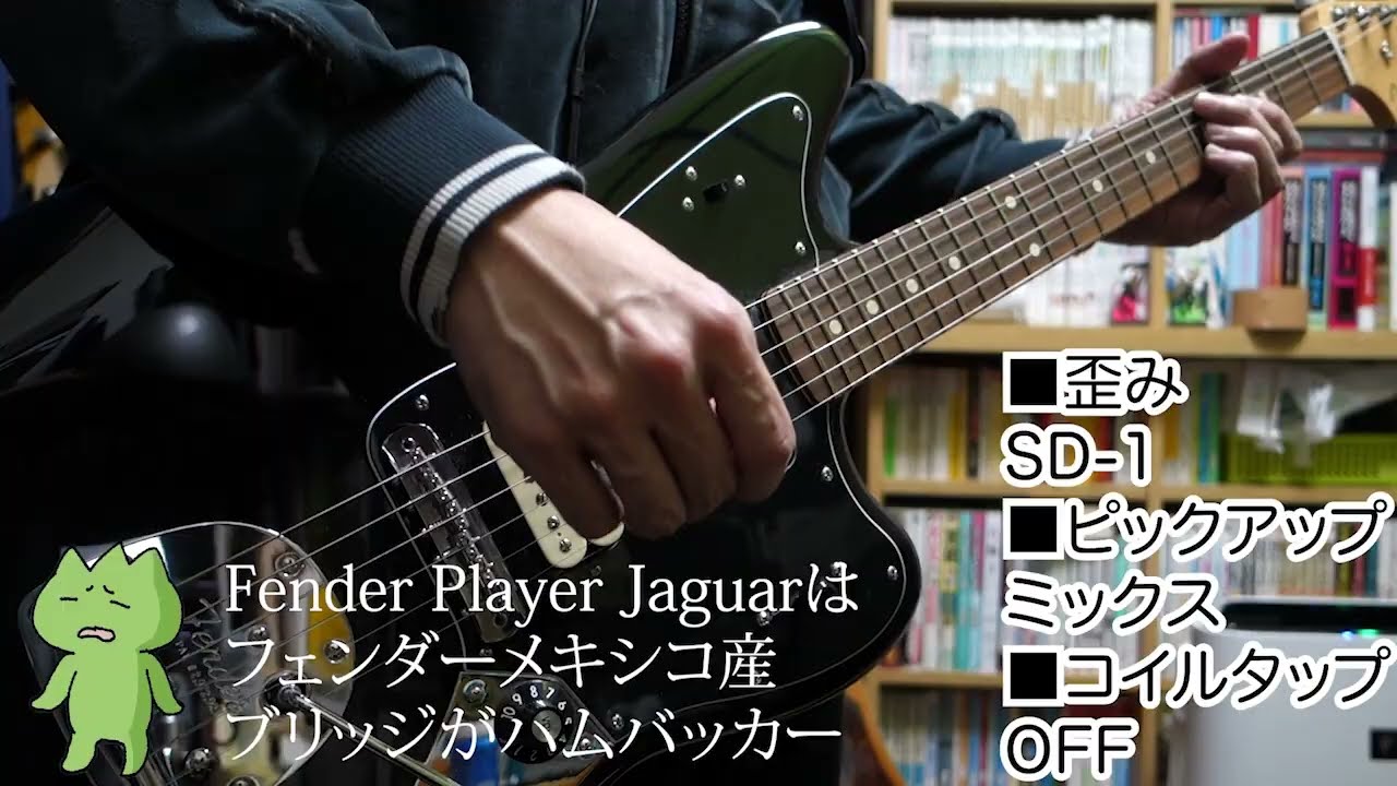 Fender Player Jaguar 試奏