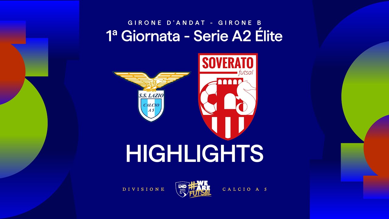 Lazio-Soverato 2-4 | Gol e highlights | 1&ordf; giornata | Serie A2 &Eacute;lite 2025/2026