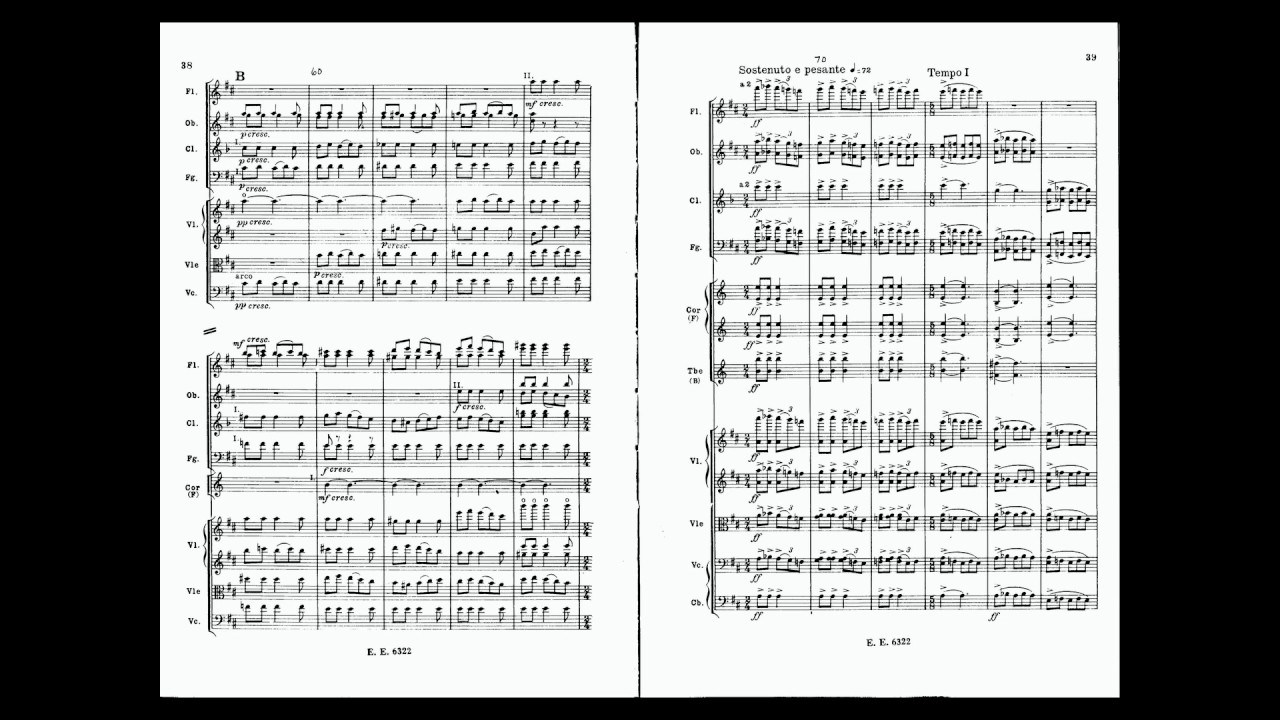 Borodin - Symphony 3 in A Minor (Score)