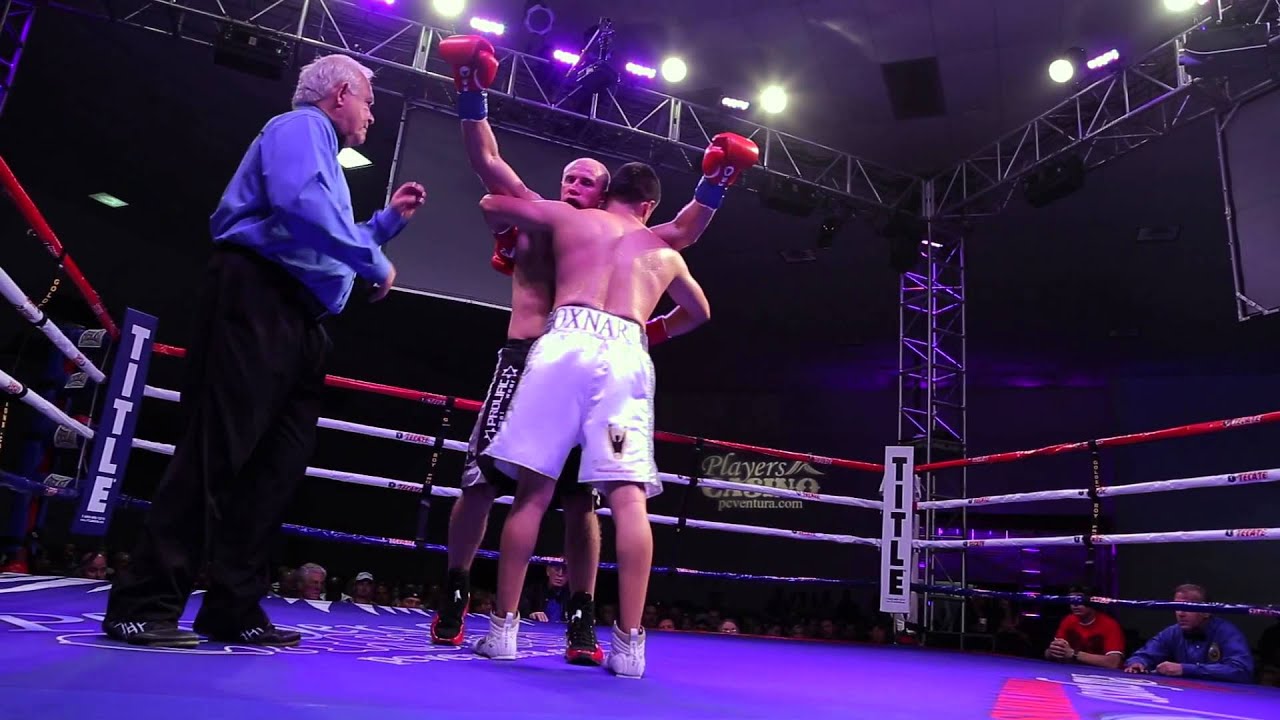 Ice vs Fire Boxing. Javier Garcia vs Dustin Caplinger