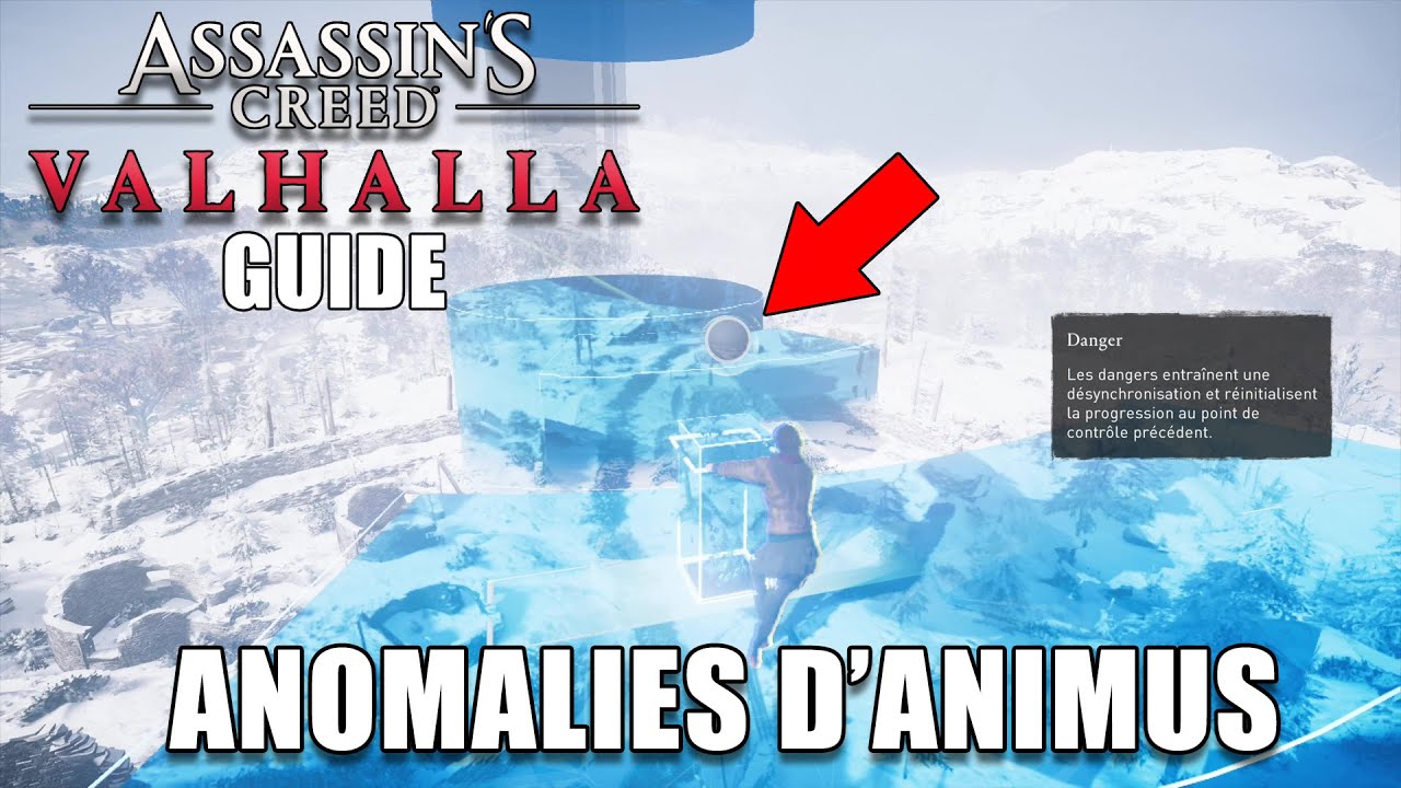 ASSASSIN'S CREED VALHALLA : SOLUTIONS DES ANOMALIES D'ANIMUS (Fragments de vidéo cachée) GUIDE