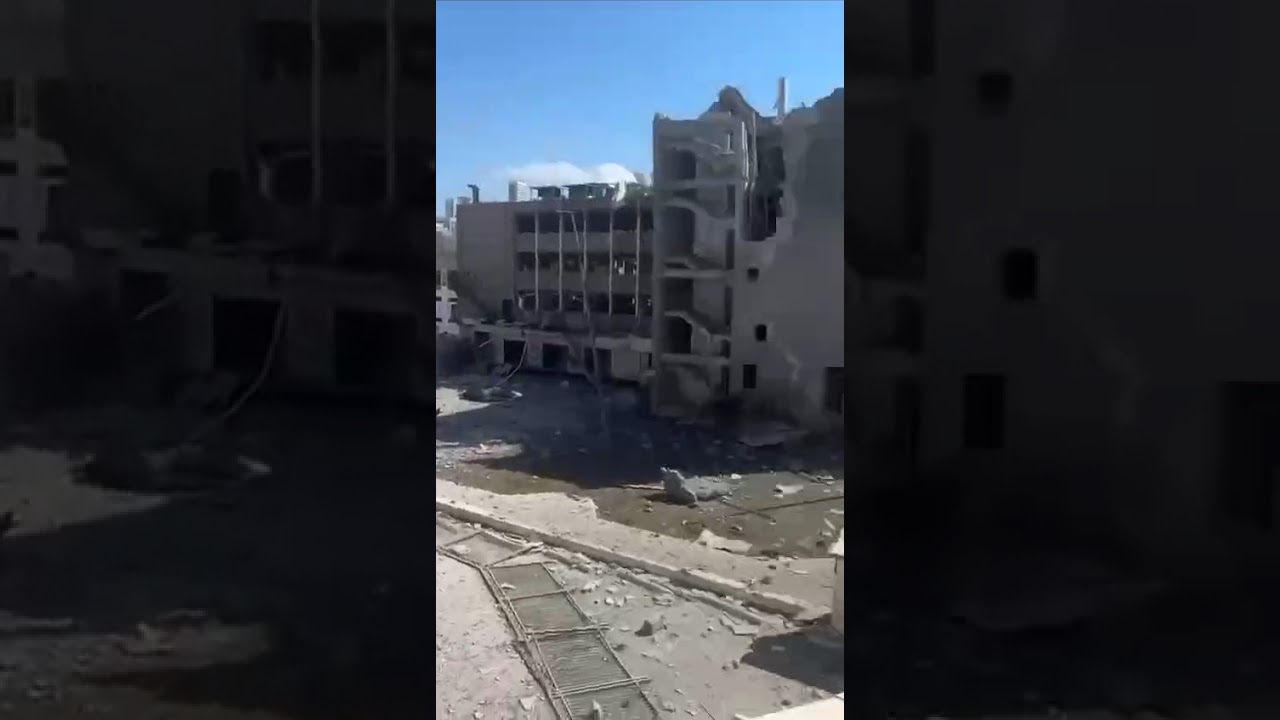 Haifa Israel after Iranian missiles attack #israel #iran #iranisraelwar