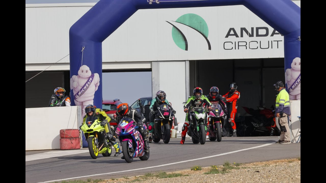 Primera vez del Rulo en el circuito de Andalucía