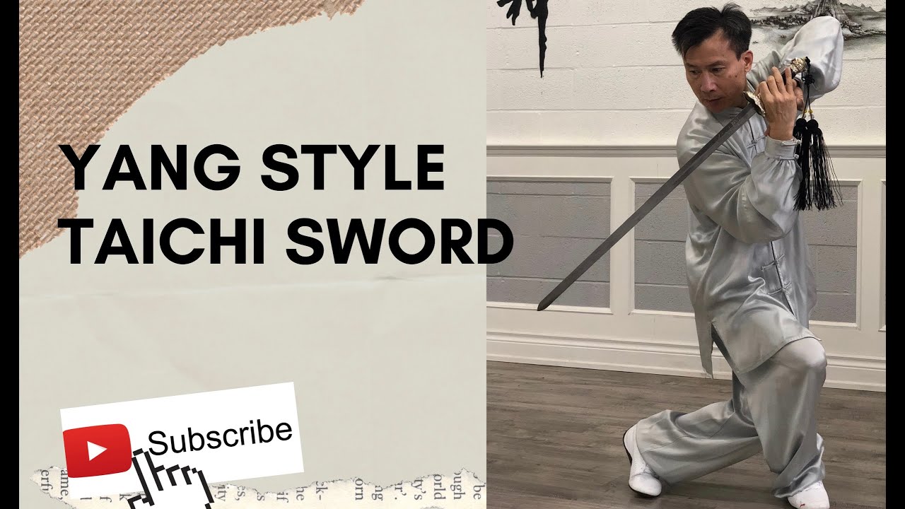 60 Jim's Traditional Yang Style Tai Chi Sword demo