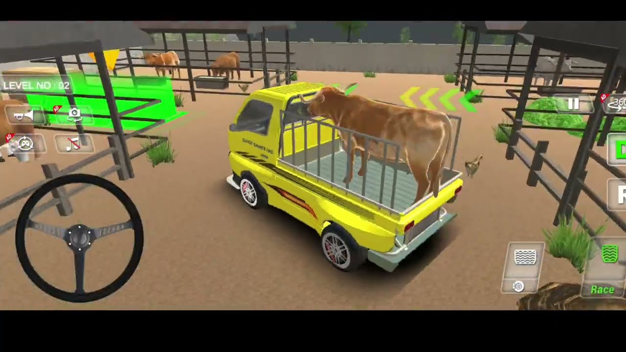 🐘 Dangerous Animal Transport by Truck! | Mobile Game #1 | Mobzo Play    #gaming #animaltrasport