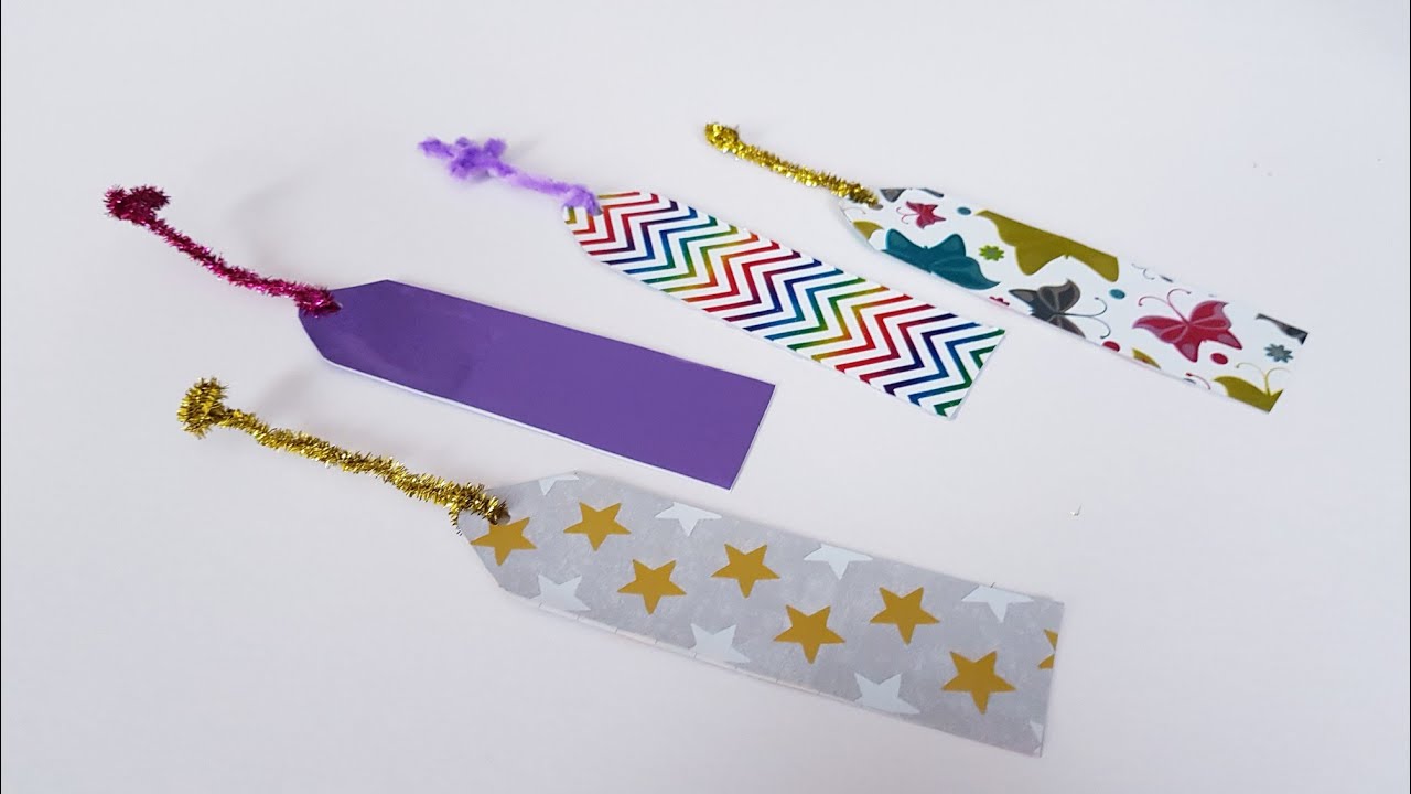 Easy DIY bookmarks - colourful and fun for kids | #shorts #brightandeasy