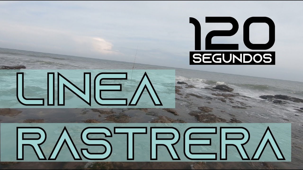 ✅  Linea RASTRERA #Pesca #120segundos #vlog5 #principiantes #surfcasting