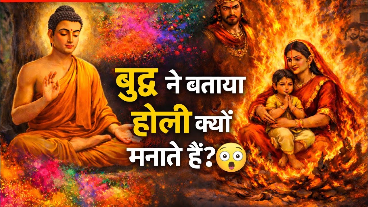 बुद्ध ने बताया होली का असली रहस्य | क्यों मनाते हैं होली का त्योहार? | Buddha Motivational Story