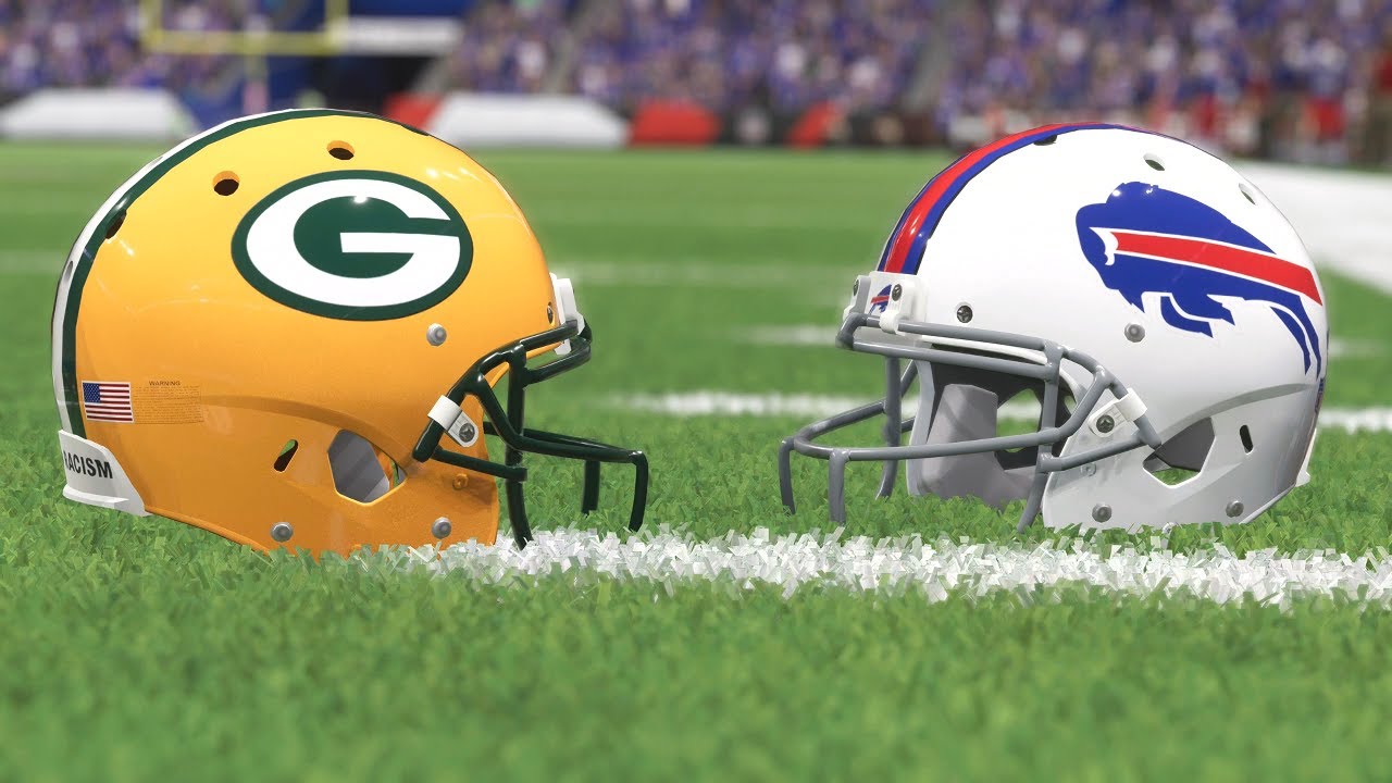 Madden NFL 21 - Green Bay Packers Vs Buffalo Bills (Madden 22 Rosters) Simulation Full Game PS5