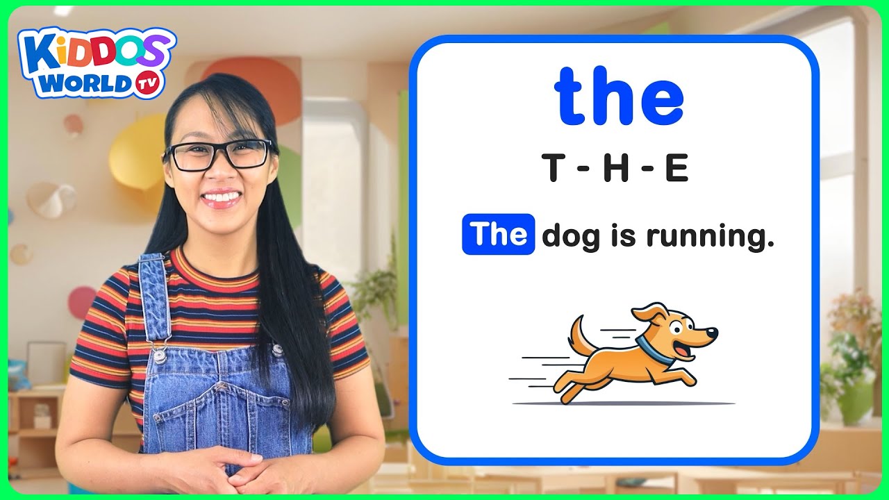 Learn Sight Words with Miss V - Fun Reading Practice