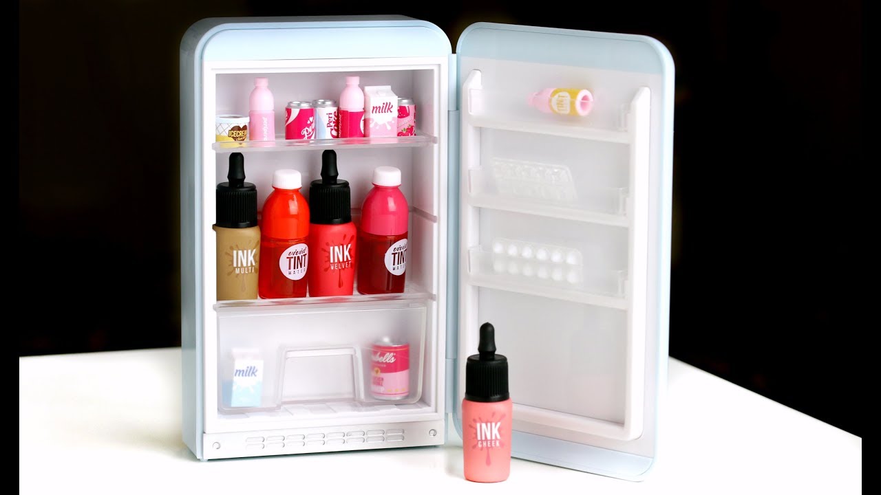 Peripera Peri's Mini Fridge Unboxing & Swatches | BEAUTY NEWS REVIEWS