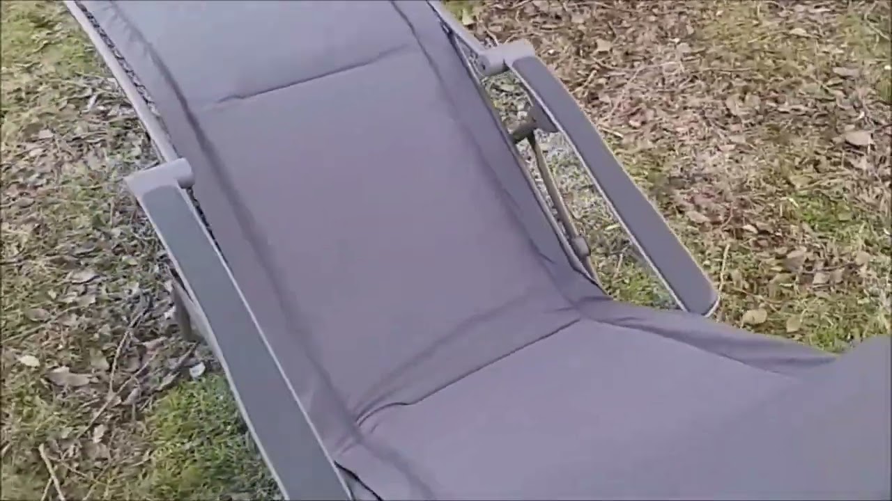 Lafuma   Leżak RSX Clip kolor Ardoise