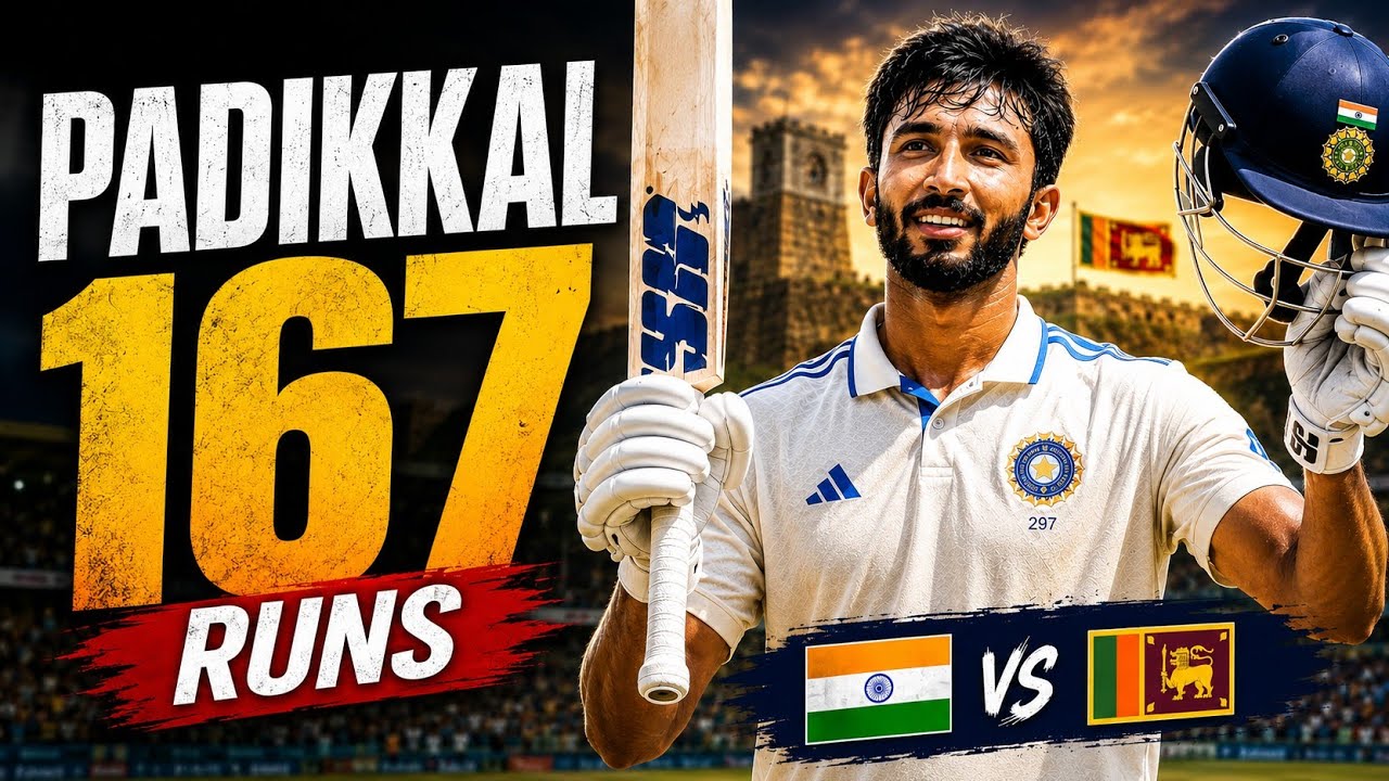 Devdutt Paddikal Century 🤔 Match Fixing #indiavssrilanka3rdodi #testcricket 