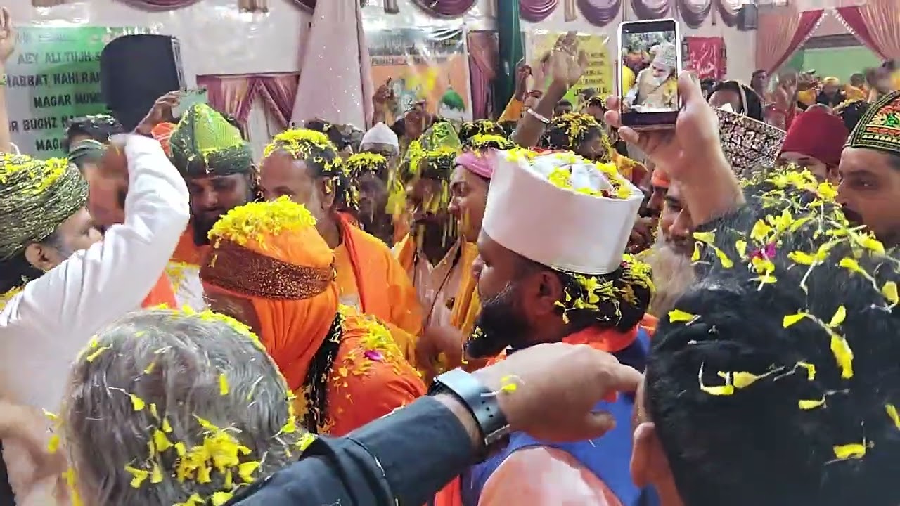Warsi Hussaini rang,आज रंग है ऐ मां रंग है री , जश्ने मौला ए कायनात अली ए मुर्तजा चीता कैंप मुम्बई 