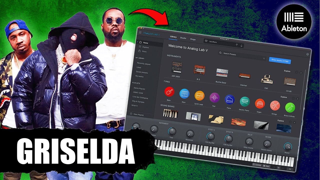 How To Make Griselda Type Beats With Analog Lab
