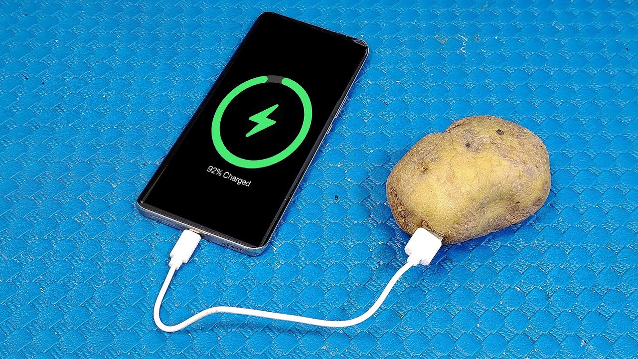 How to generate free electricity from potatoes and aluminum foil | Simple Tips