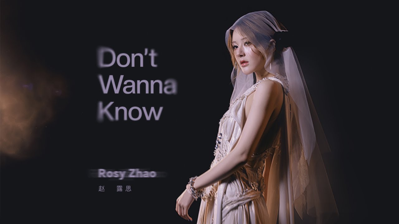 趙露思Rosy〈Don’t Wanna Know〉 [Official Lyric Video] 官方歌詞版 MV