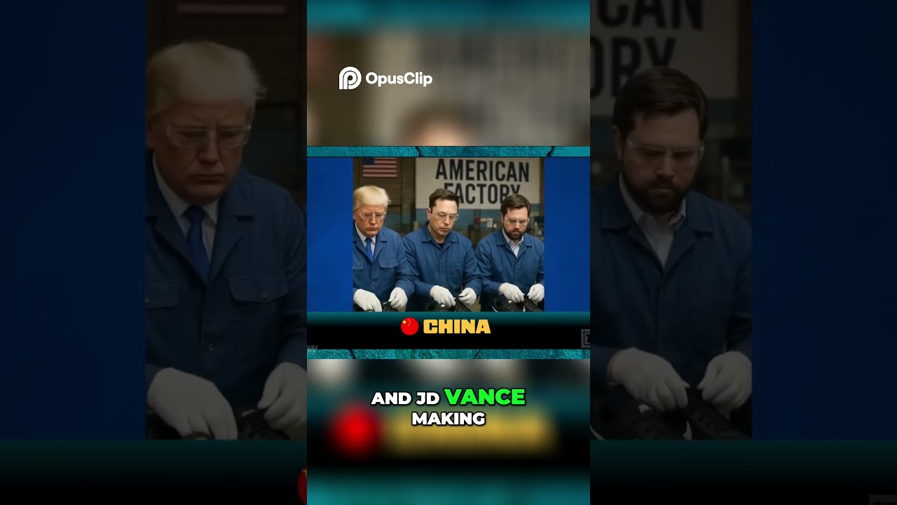 AI Mocks US China Trade War  Trump's Sneaker Factory !  #mindblown #facts #viralvideo