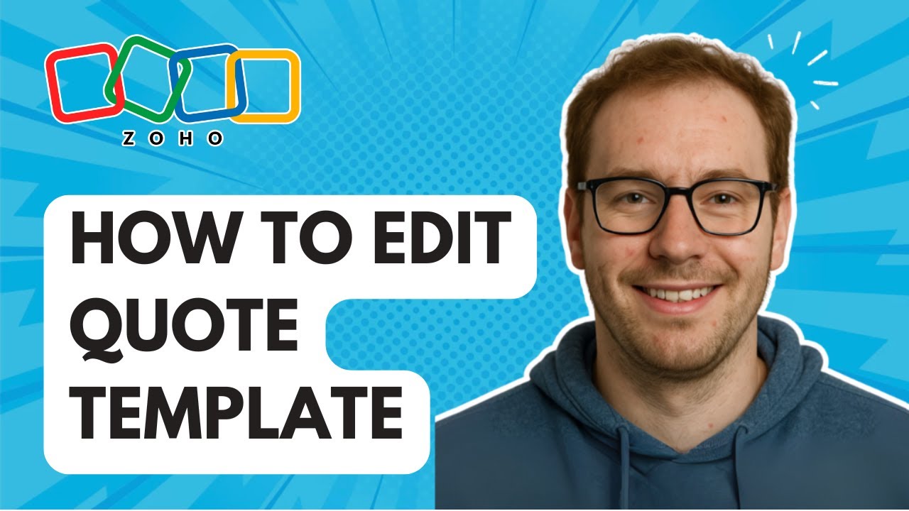 How to Edit Quote Template Zoho CRM [2025 Guide]