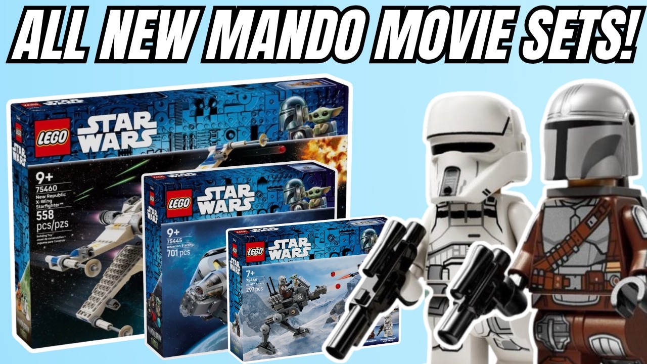 Новые наборы LEGO Star Wars &laquo;Мандалорец&raquo; и &laquo;Грогу&raquo; по фильму! (они отстойные)