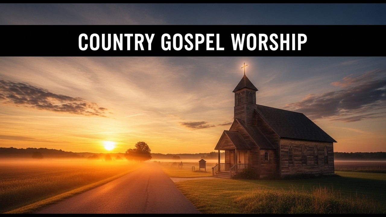 Peaceful Country Gospel Worship Songs | Relaxing Christian Music for Prayer & Quiet Time