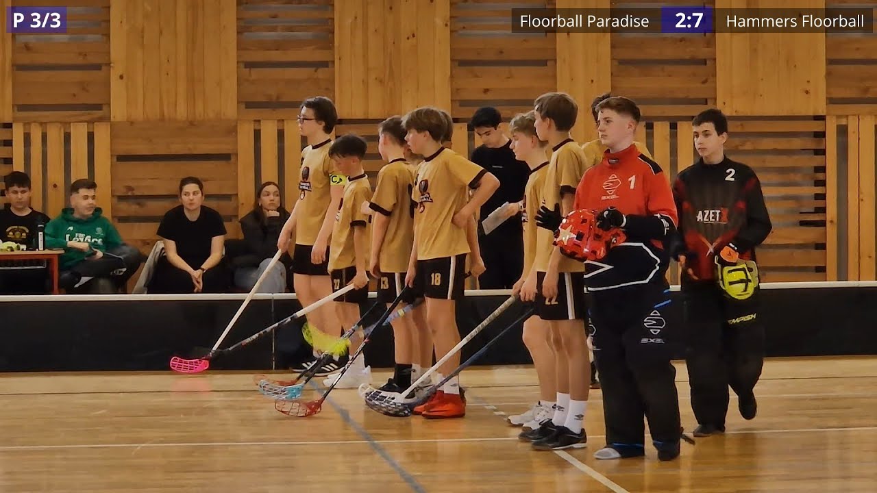 13.04.2025 Floorball Paradise (2:7)  Hammers Floorball