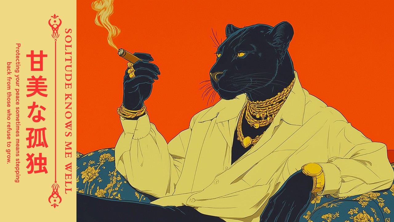 𝗦𝗢𝗟𝗜𝗧𝗨𝗗𝗘 𝗞𝗡𝗢𝗪𝗦 𝗠𝗘 𝗪𝗘𝗟𝗟 孤独 | A Relaxing Reflection Session | Neo Soul, Jazz Playlist #chilllofi