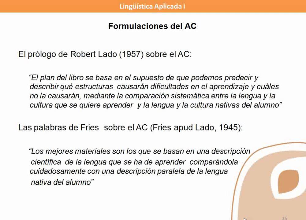 Analisis contrastivo