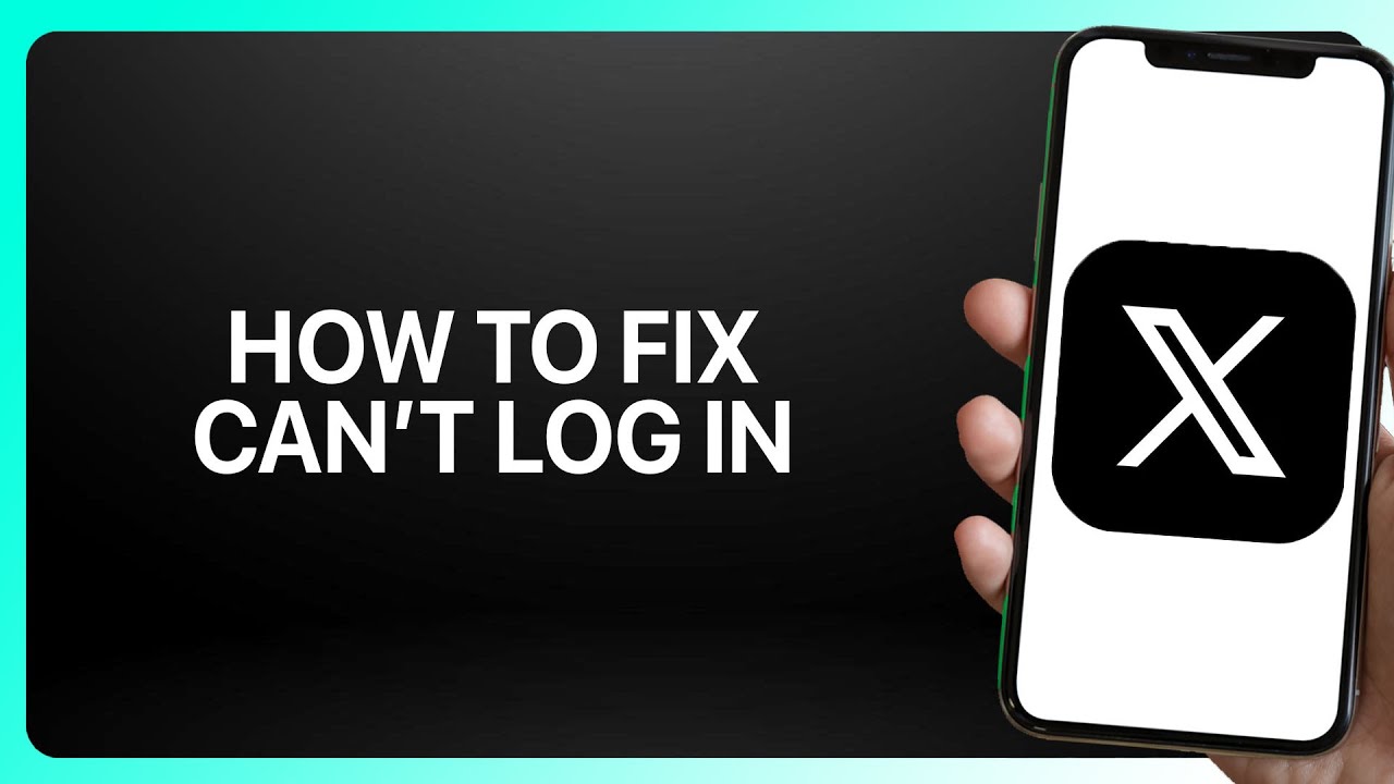 How To Fix &ldquo;Can&rsquo;t Log In&rdquo; In X App Twitter ! Tutorial