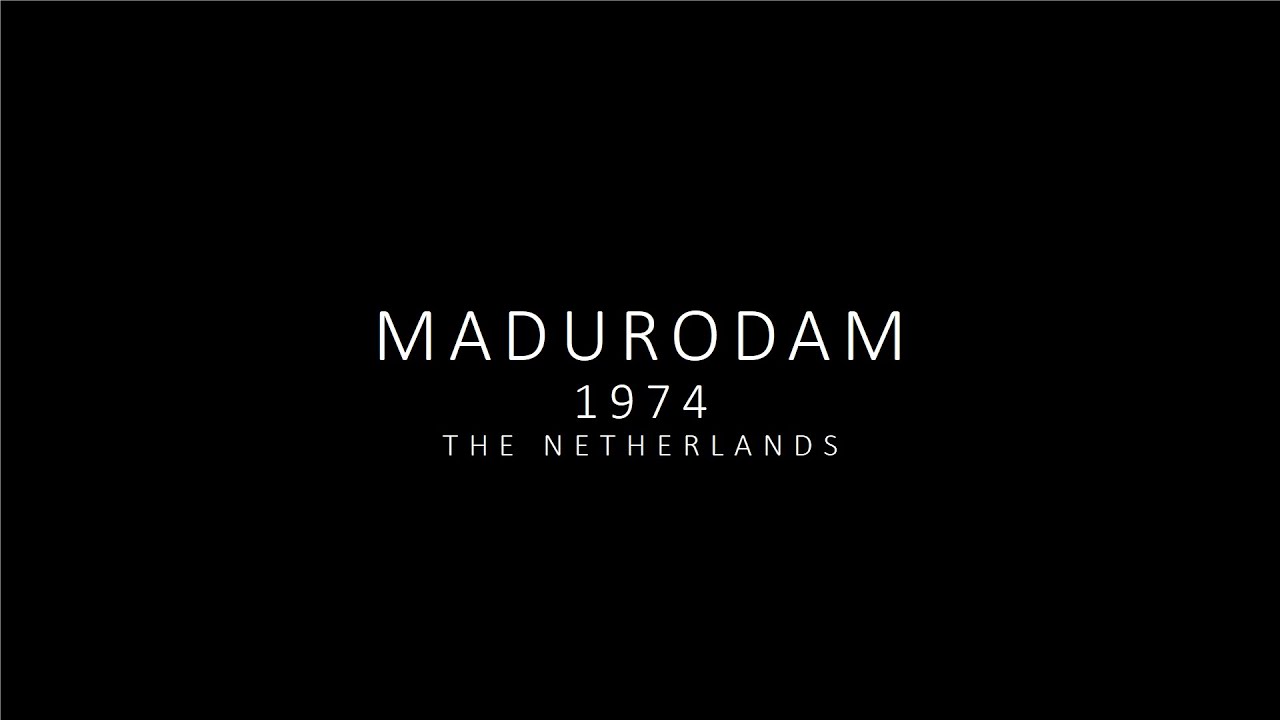 Madurodam, The Netherlands, 1974