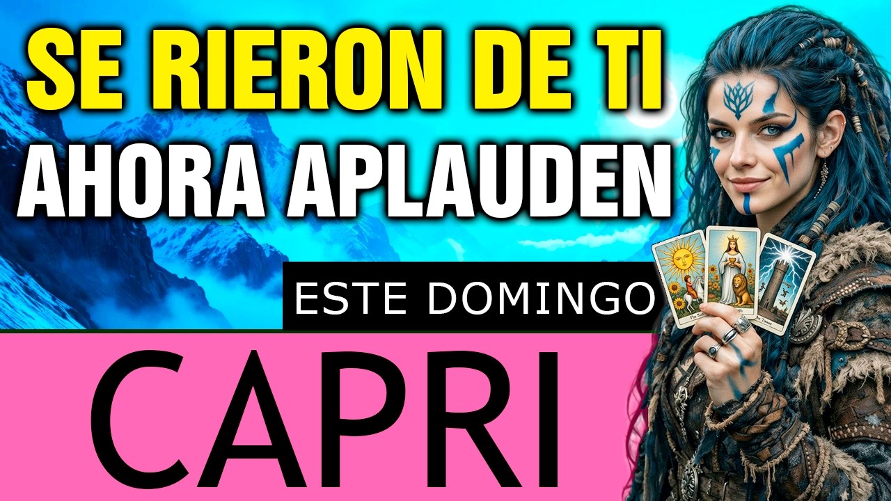 CAPRICORNIO 😱 TE SUBESTIMARON DEMASIADO… ahora VEN TU TRIUNFO IMPARABLE 💥