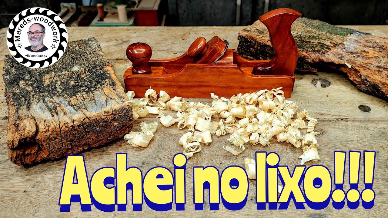 DO LIXO AO LUXO!!! COMO FAZER UMA LINDA PLAINA COM MADEIRA DO LIXO!!!