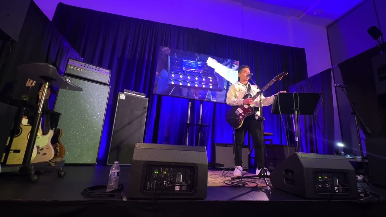 How To Make A Great Sounding Preset On The Line 6 Helix Stadium | Live At NAMM 2026!