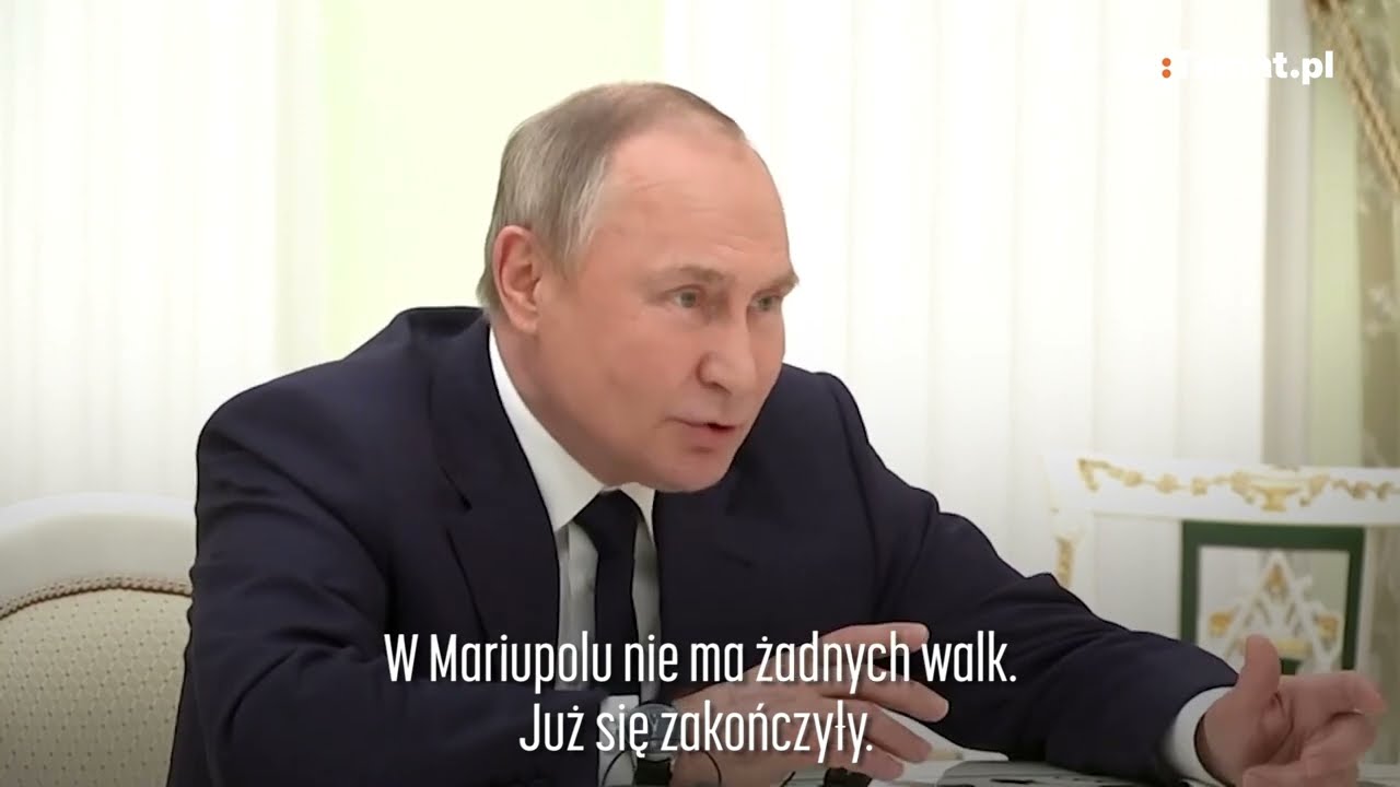 Putin wyraża nadzieję, że rozmowy z Ukrainą przyniosą pozytywne rezultaty