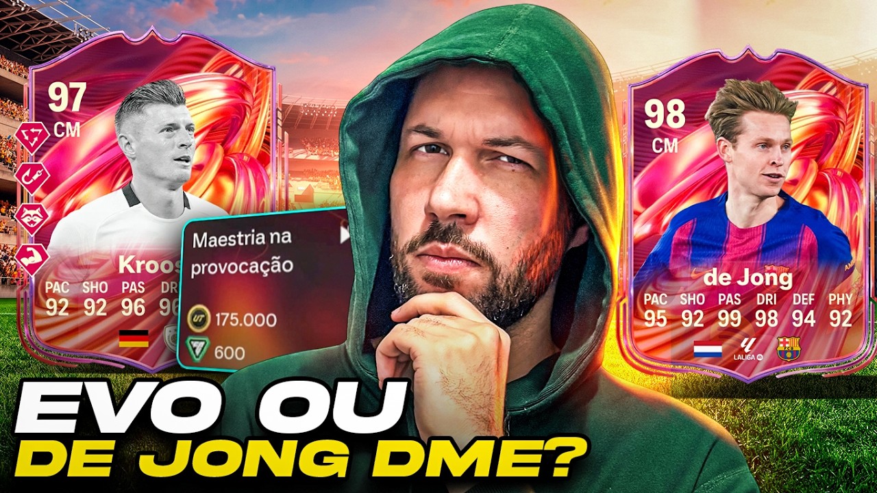 FC 26 | EVO DE VOLANTE ou DME DO DE JONG?💥CONTE&Uacute;DO HOJE TROUXE SURPRESAS
