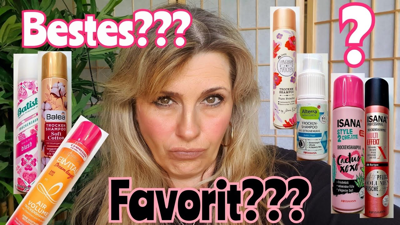 Bestes Trockenshampoo? Isana| Balea | Asambeauty | Batiste