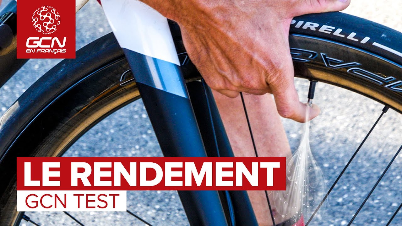 La pression pneumatique est-elle importante pour rouler plus vite ? | GCN TEST 2