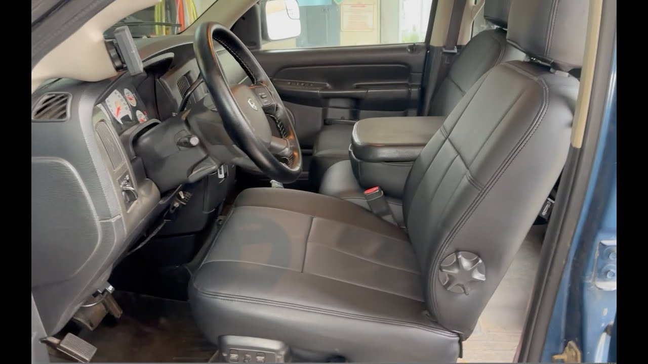 Best Leather Seat Covers 3rd gen 02-09 Dodge Ram Clazzio Install Tips Review Discount Code Save $75