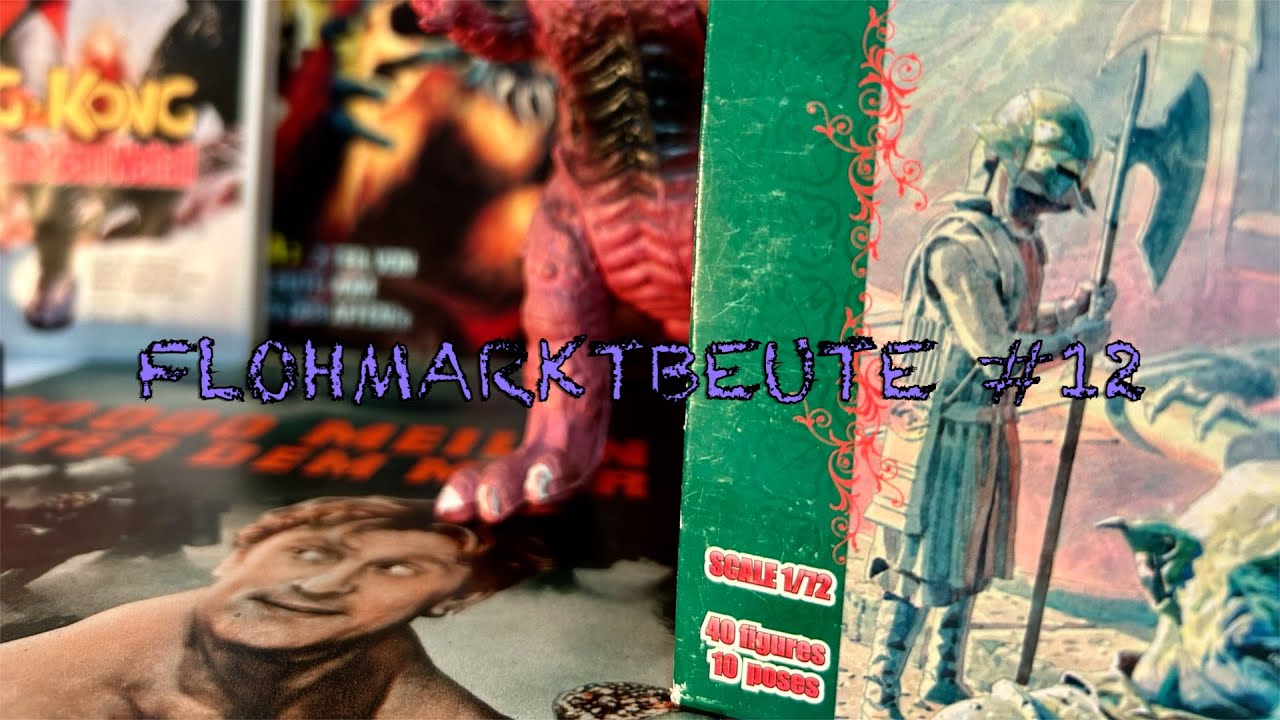 Flohmarktbeute #12 - Petra, Orks, Affen, Godzilla und Kirk Douglas
