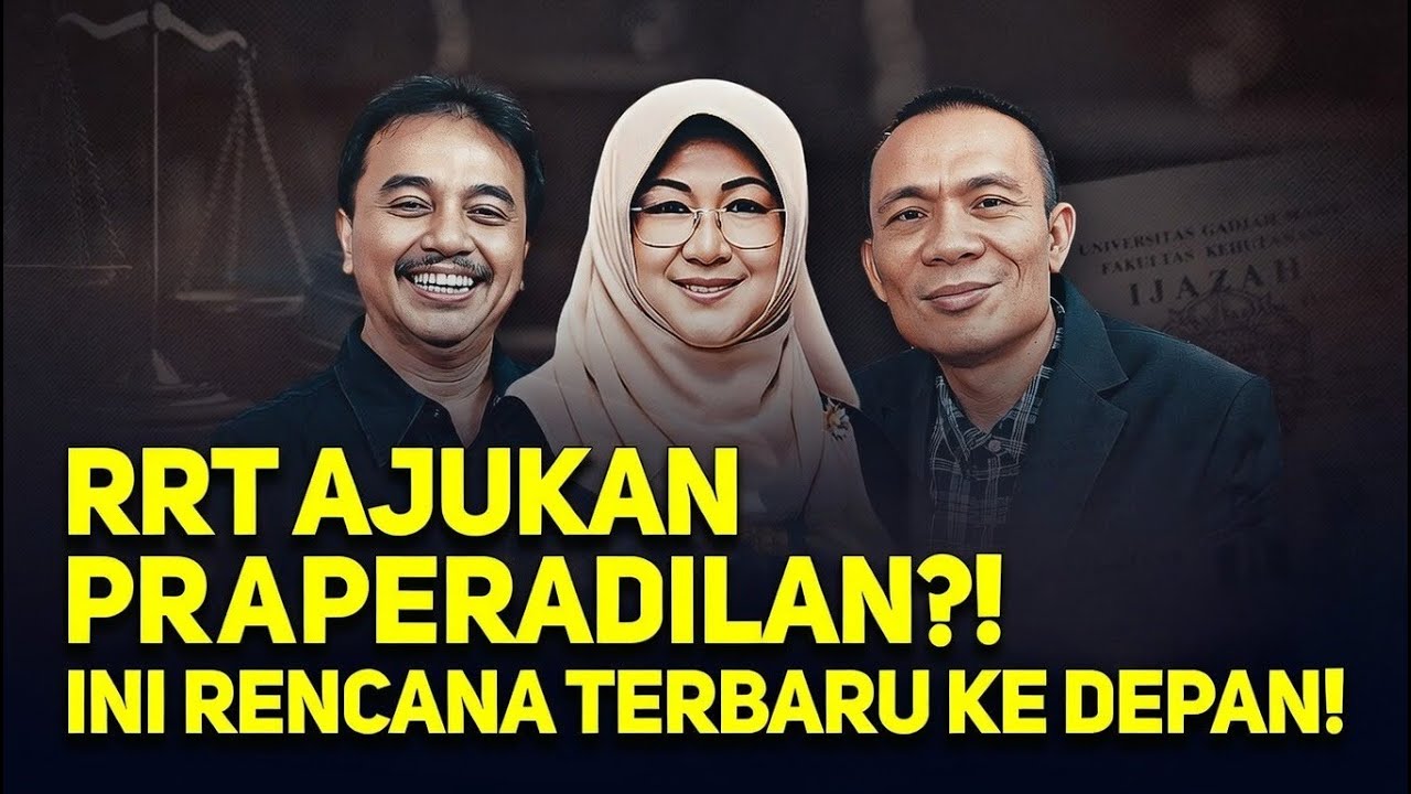 RRT AJUKAN PRAPERADILAN?! INI RENCANA TERBARU KE DEPAN!