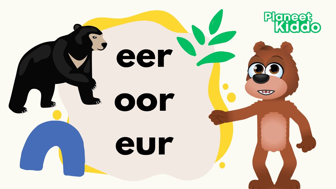 💬 -eer, -oor & -eur Klanken Leren In Het Nederlands | Groep 3 / 4 & NT2 | Kleuters | Dyslexie