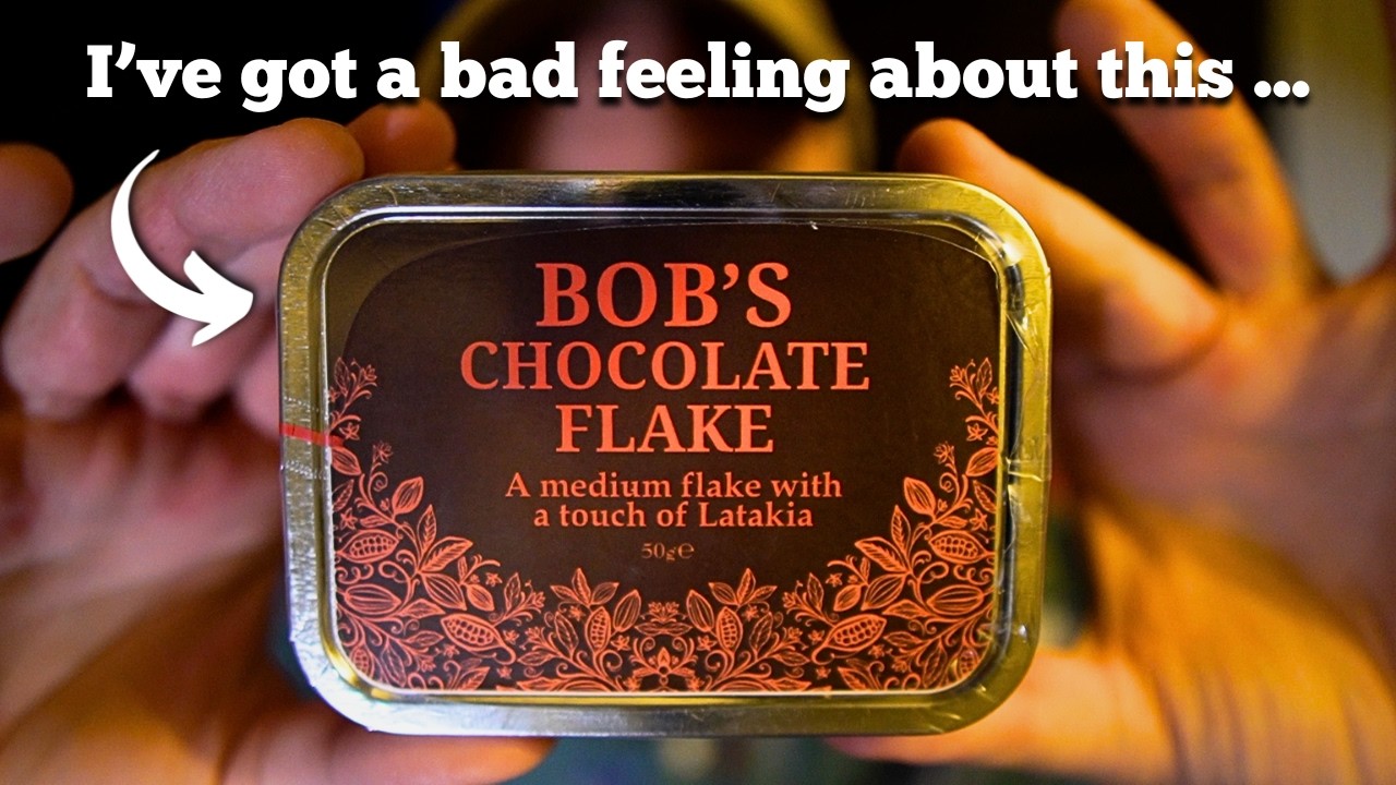 A man tries Bob's Chocolate Flake and shares his thoughts