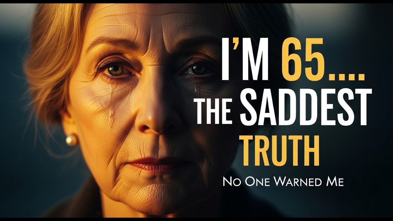 I'm 65...... The Saddest Thing About Getting Older Is This